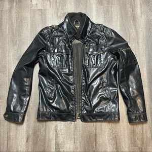 Faux Leather Jacket